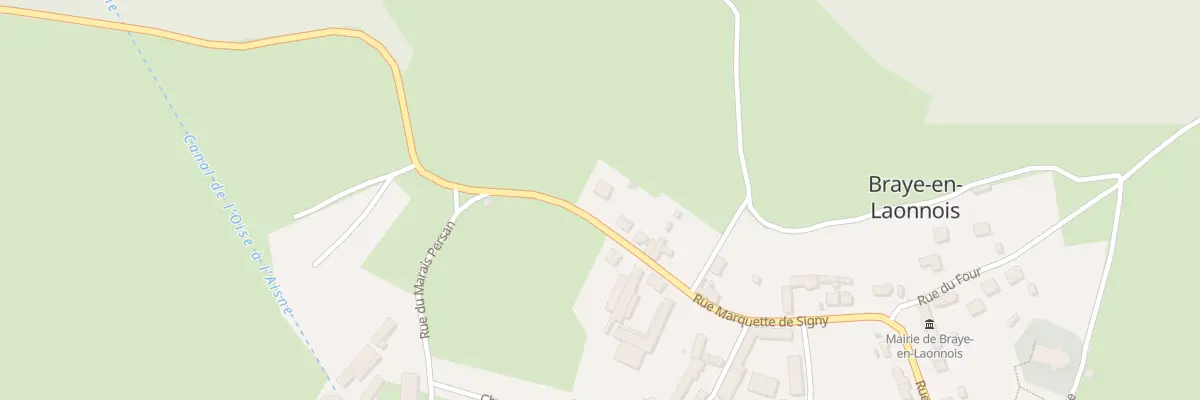 Plan du 20 Rue Marquette de Signy à Braye-en-Laonnois