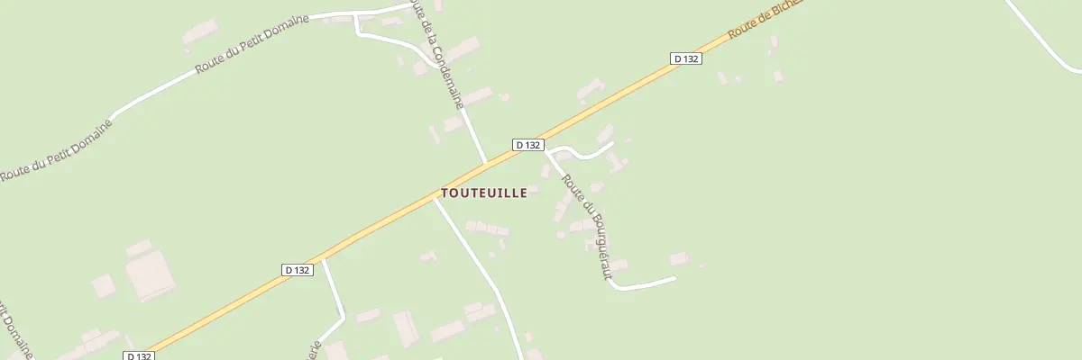 Plan du 8 Rte du Bourguéraut à Tintury
