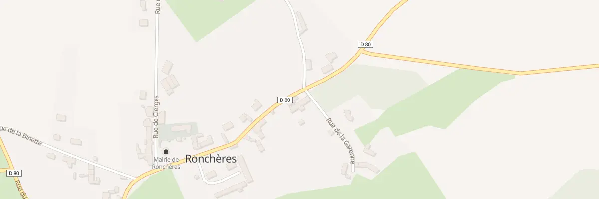 Plan du 18 Rue Principale à Ronchères