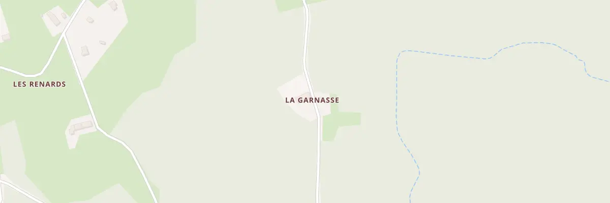 Plan du 5054 La Garnasse à Fournols