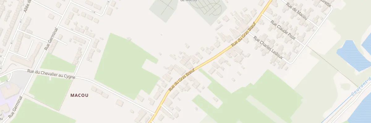Plan du 137T Rue Gras Boeuf à Condé-sur-l’Escaut
