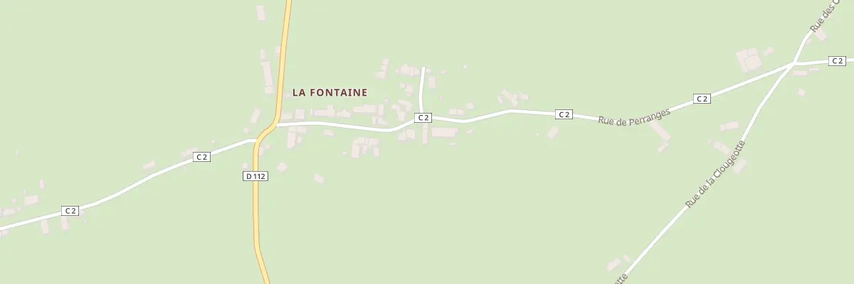 Plan du 1385 Rue de Perranges à Alluy
