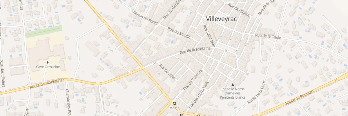 Plan du 18 Rue de la Fontaine à Villeveyrac