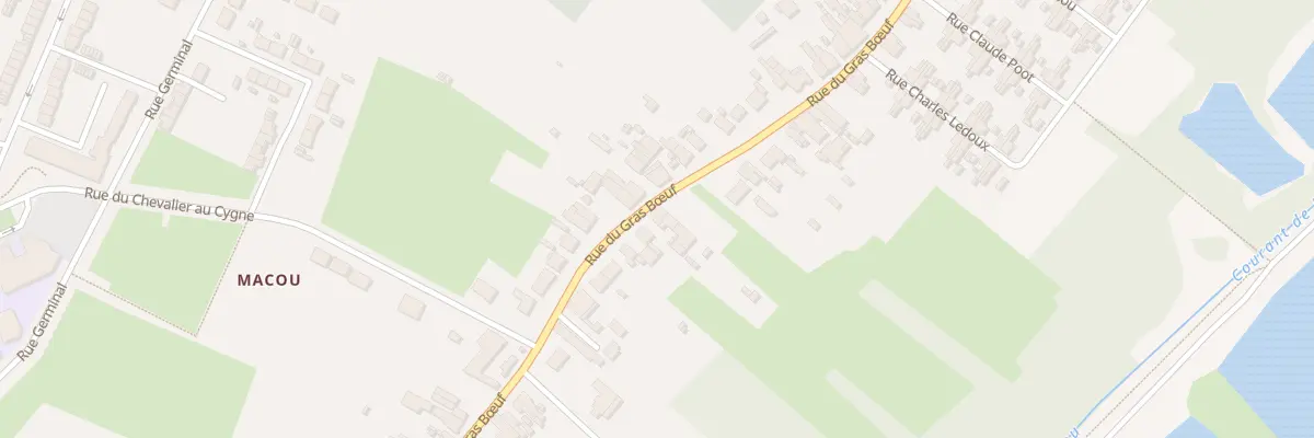 Plan du 122 Rue Gras Boeuf à Condé-sur-l’Escaut
