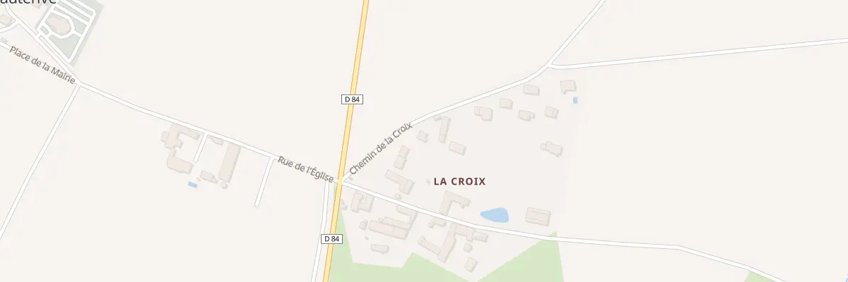 Plan du 11 Che de la Croix à Hauterive