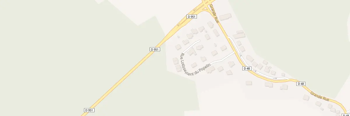Plan du 17 Rue Lotissement du Popelin à Bethon