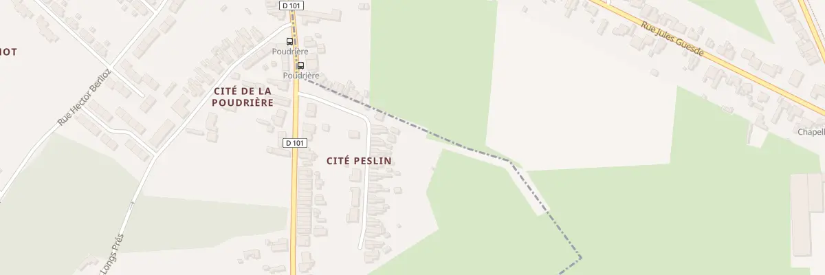 Plan du 24 Cité Rene Peslin à Onnaing