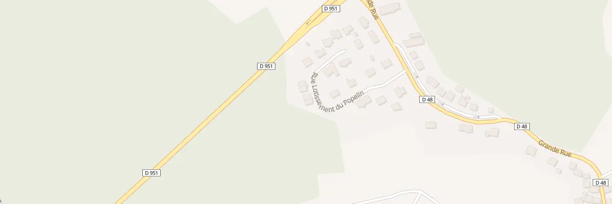 Plan du 11 Rue Lotissement du Popelin à Bethon