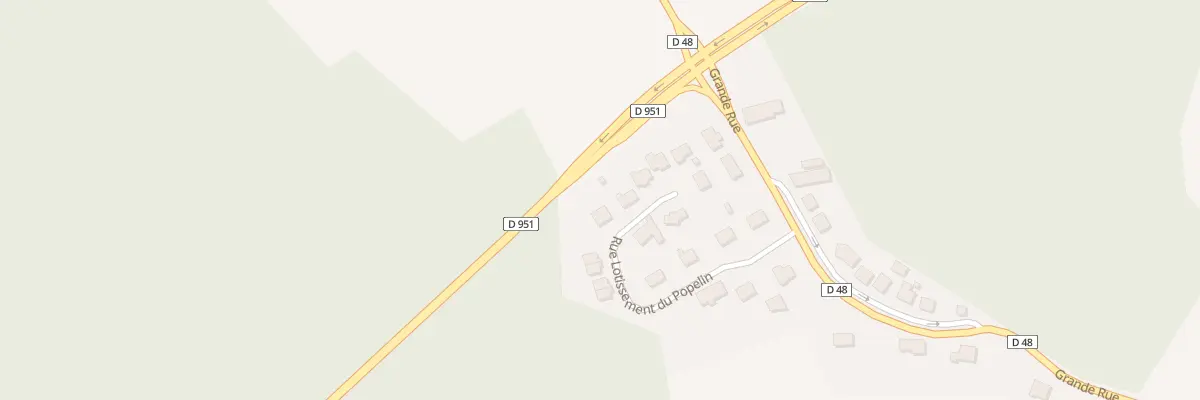 Plan du 19 Rue Lotissement du Popelin à Bethon