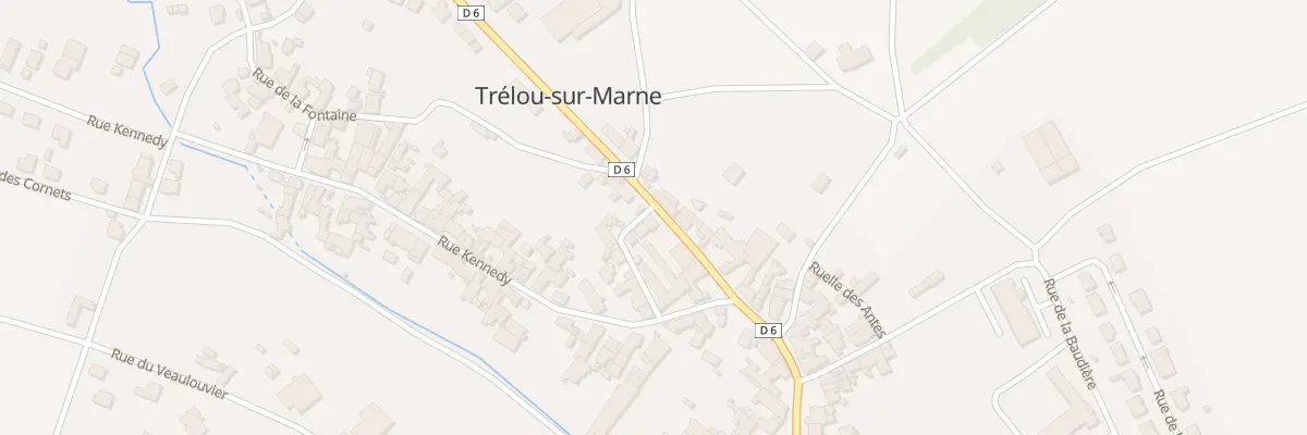 Plan du 5 Rue Jean Jaures à Trélou-sur-Marne