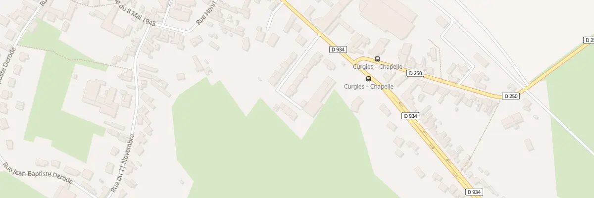 Plan du 19 Vc Res Le Village à Curgies