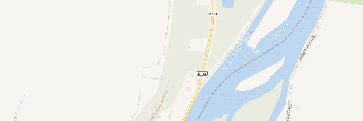 Plan du 108 Rte de Vaux à Auxerre