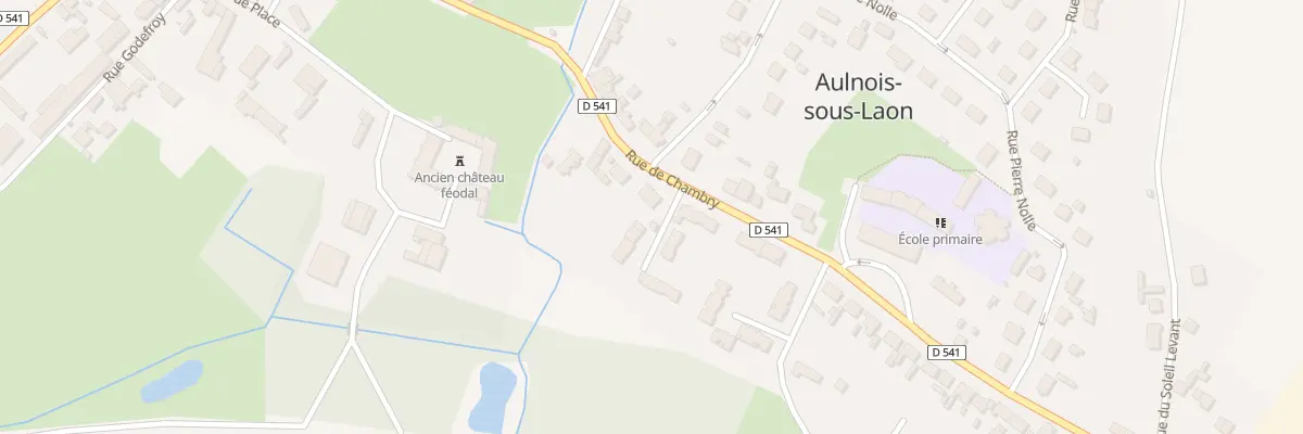 Plan du 6B Rue de Chambry à Aulnois-sous-Laon
