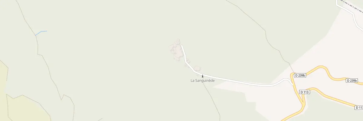 Plan du 5238 La Sanguinede à Montdardier