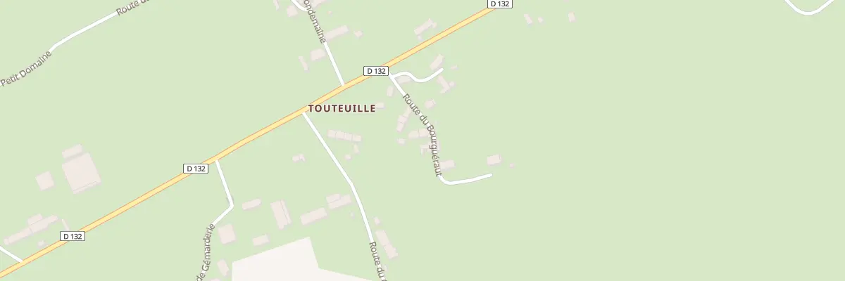 Plan du 92 Rte du Bourguéraut à Tintury