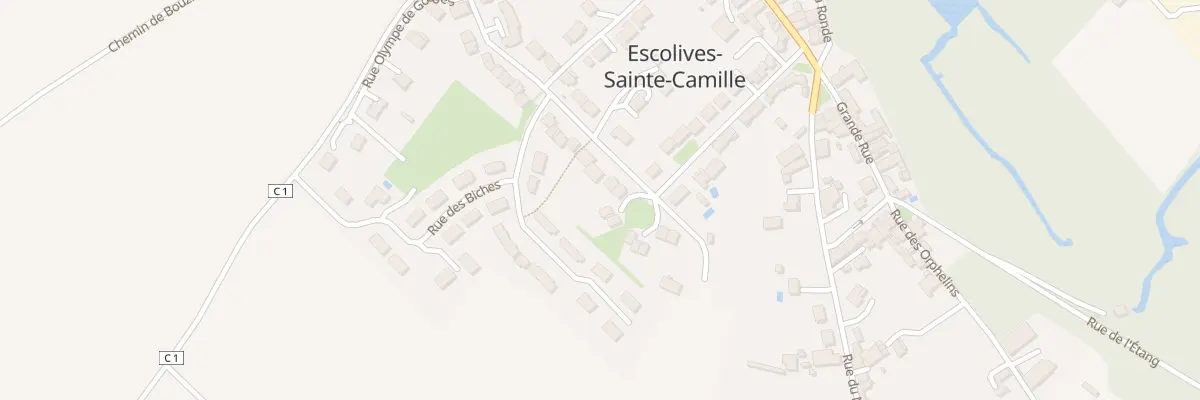 Plan du 28 Rue de l’Abbé Grégoire à Escolives-Sainte-Camille