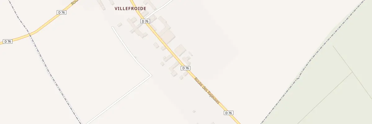 Plan du 11 Rte des Rajeuses à Coulours