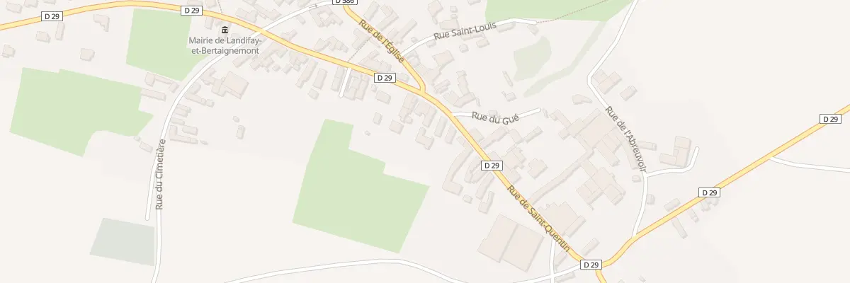 Plan du 15 Rue de Saint-quentin à Landifay-et-Bertaignemont