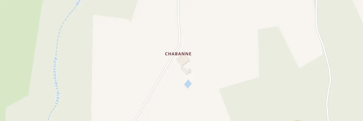 Plan du 2 Chabanne à Augerolles
