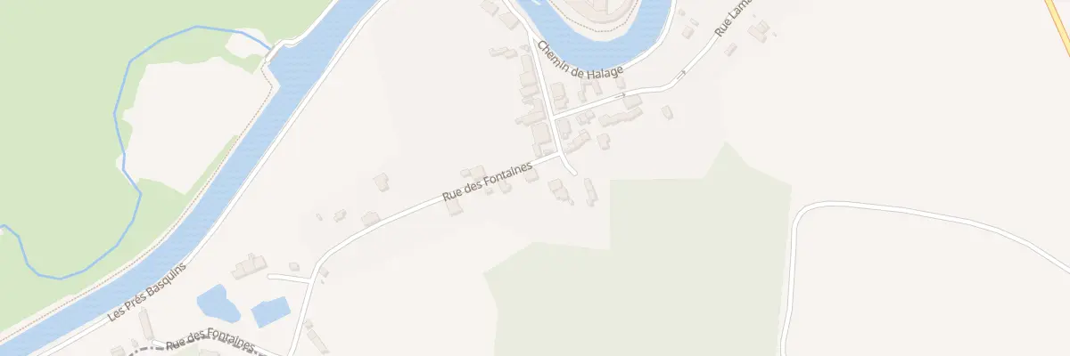 Plan du 1 Rue des Fontaines à Tupigny