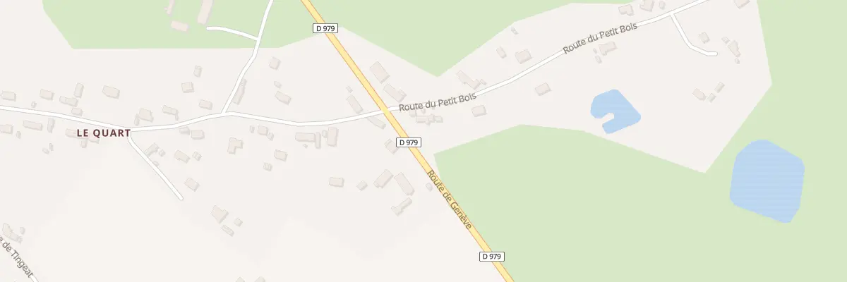 Plan du 2 Rte du Petit Bois à Charrin