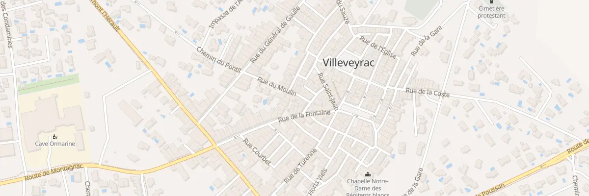 Plan du 5226 Rue du Moulin à Villeveyrac