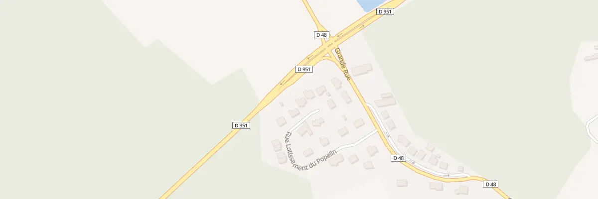 Plan du 23 Le Popelin à Bethon