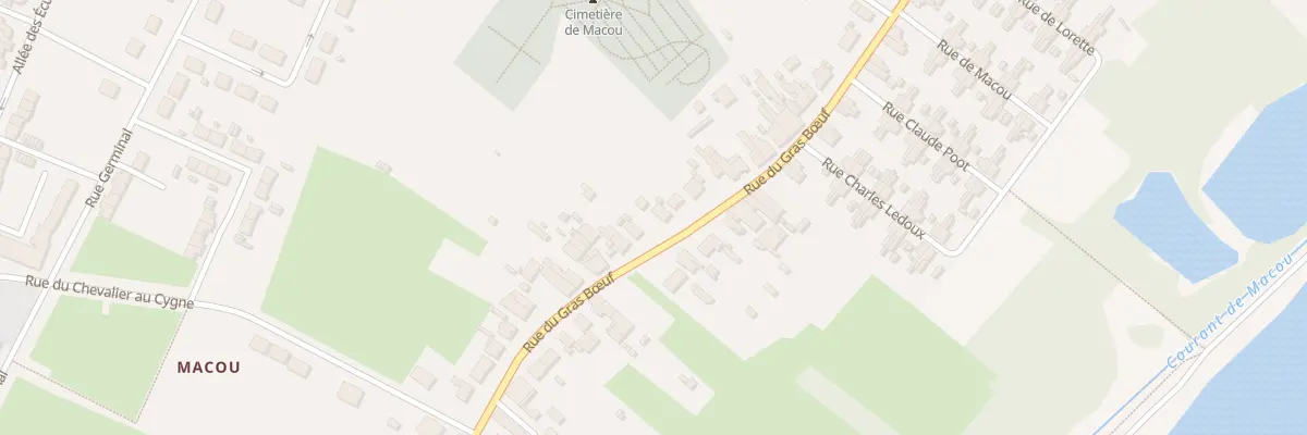 Plan du 147 Rue Gras Boeuf à Condé-sur-l’Escaut