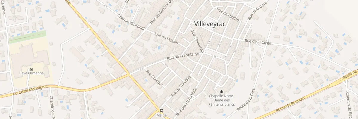 Plan du 24 Rue de la Fontaine à Villeveyrac