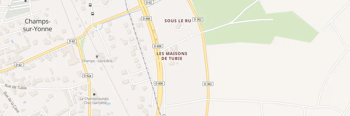 Plan du 3B Che des Maisons de Tubie à Saint-Bris-le-Vineux