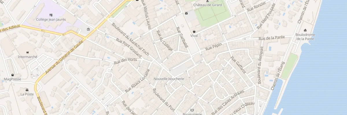 Plan du 15 Rue P et A Massaloup à Mèze