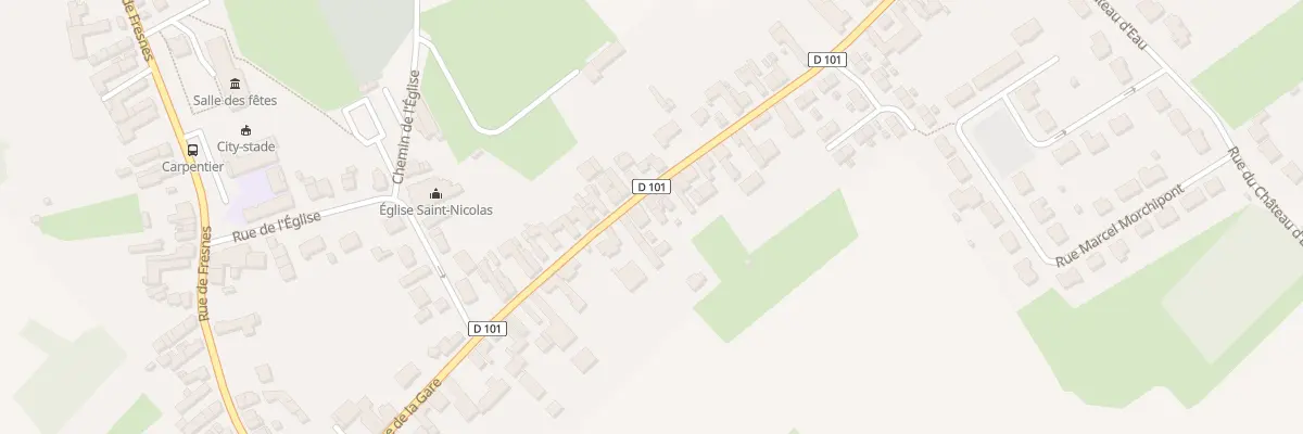 Plan du 52 Rue de la Gare à Vicq