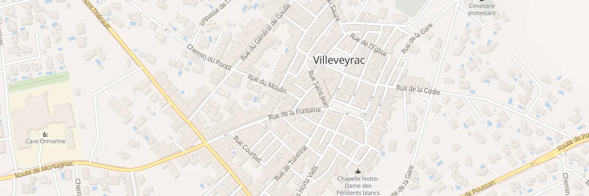 Plan du 5323 Rue des Ecrivains à Villeveyrac