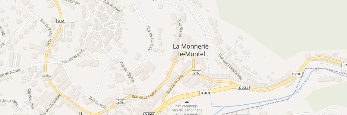 Plan du 20 Rue de la Mairie à La Monnerie-le-Montel