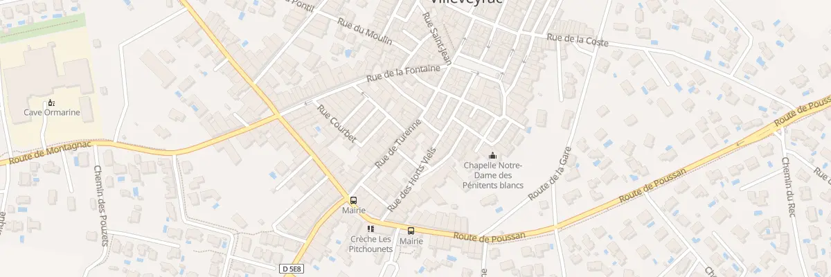 Plan du 24 Rue Turenne à Villeveyrac