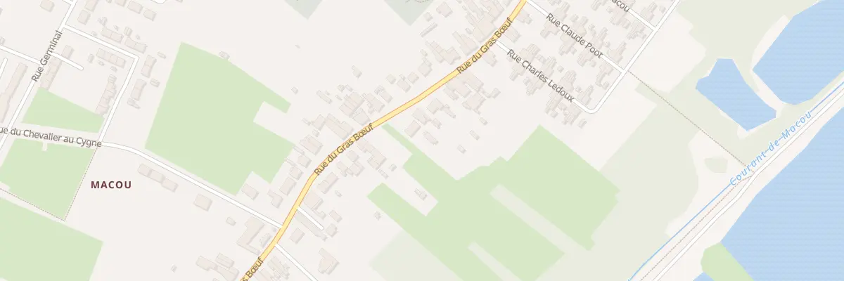 Plan du 128 Rue Gras Boeuf à Condé-sur-l’Escaut