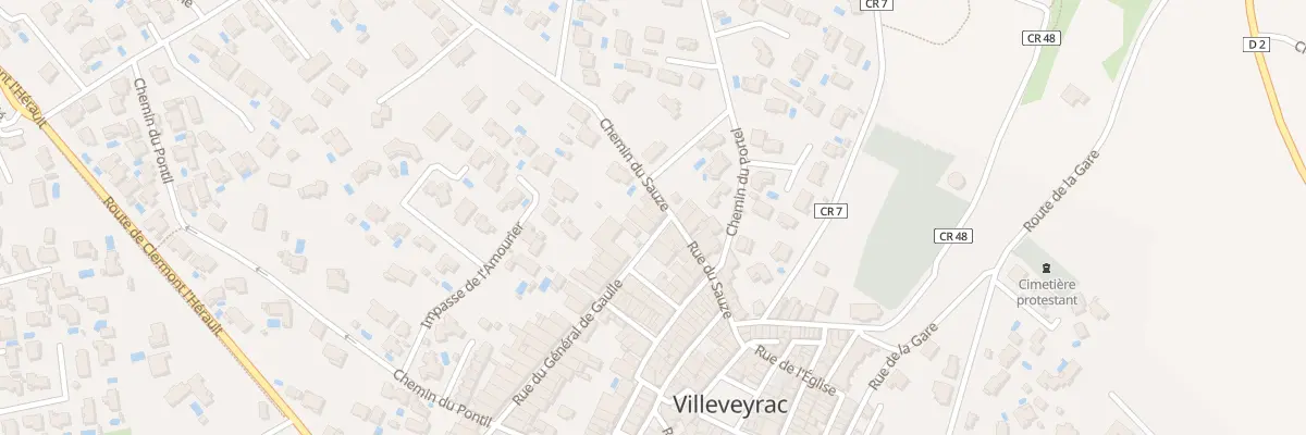 Plan du 5548 Le Village à Villeveyrac
