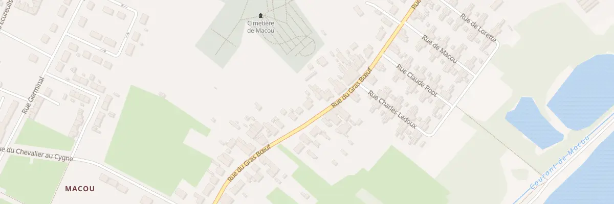 Plan du 151 Rue Gras Boeuf à Condé-sur-l’Escaut