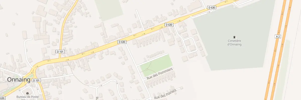 Plan du 348 Rue Jean Jaurès à Onnaing