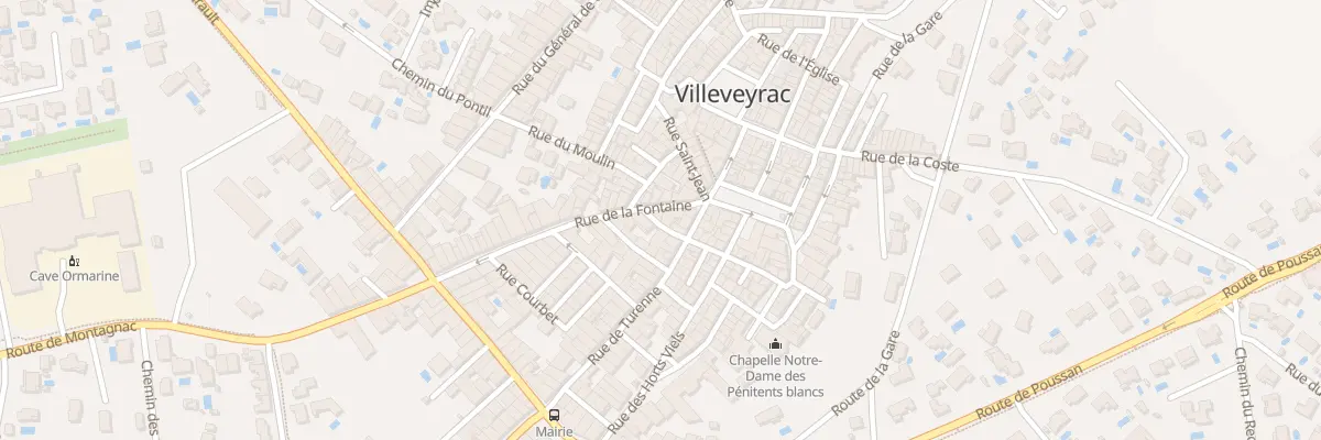 Plan du 30 Rue de la Fontaine à Villeveyrac
