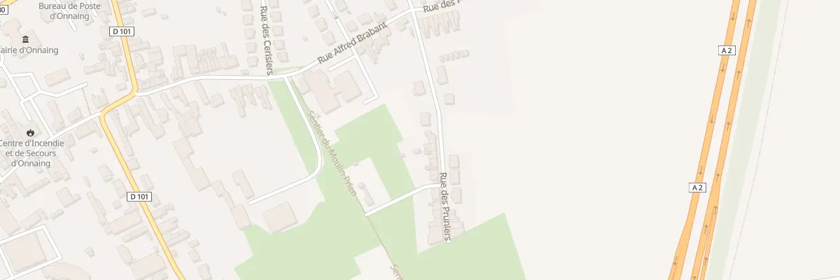 Plan du 5 Rue des Pruniers à Onnaing