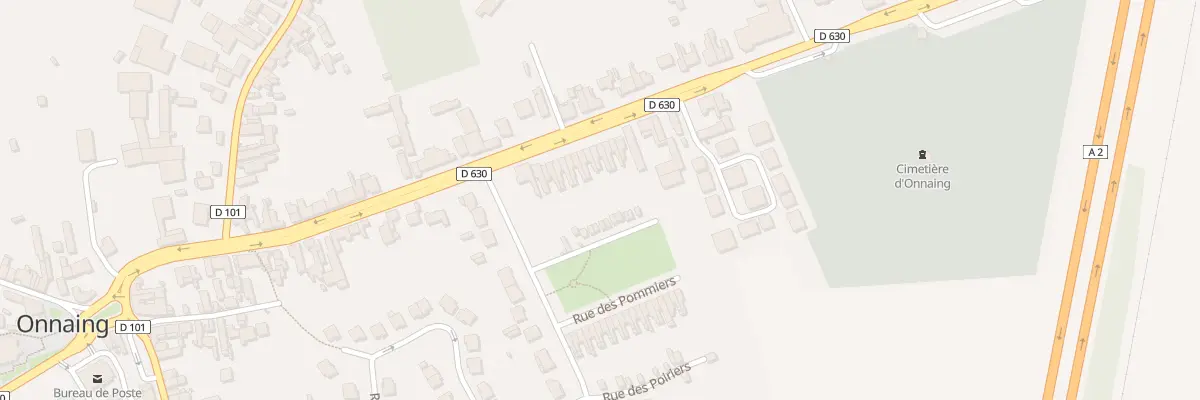 Plan du 352 Rue Jean Jaurès à Onnaing