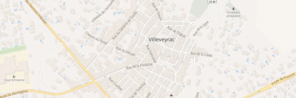 Plan du 11 Rue Saint Jean à Villeveyrac