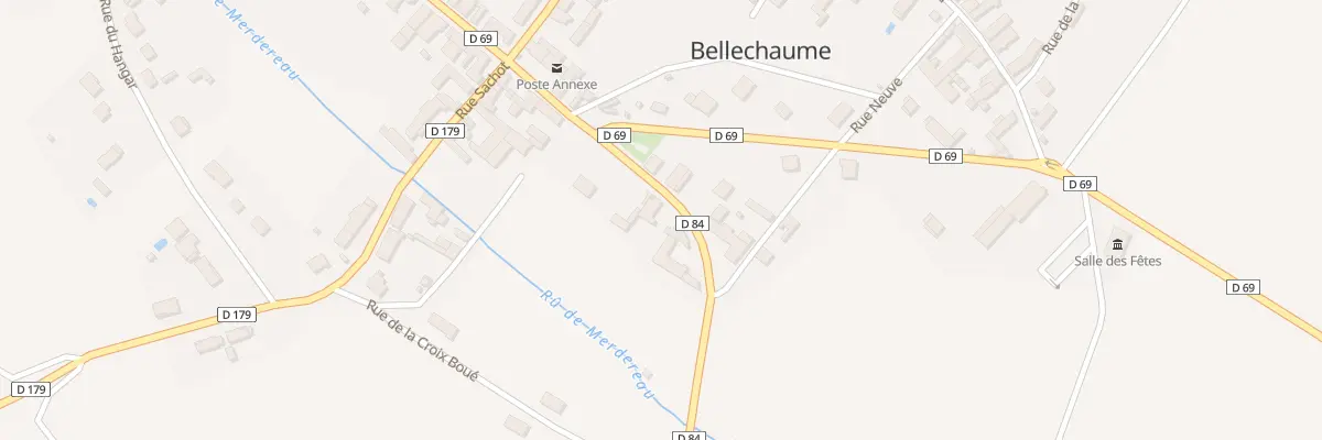 Plan du 57 Rue du Professeur Ramon à Bellechaume