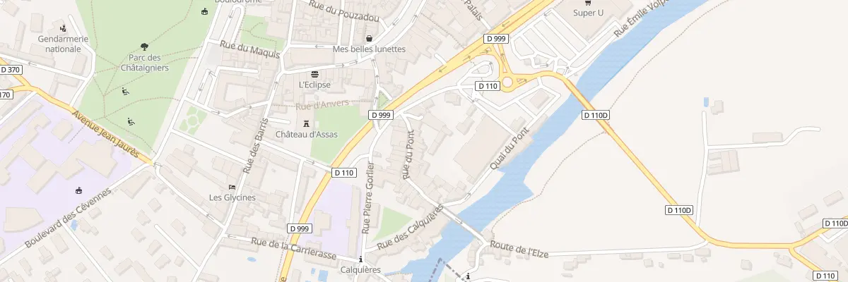 Plan du 5 Rue du Pont au Vigan