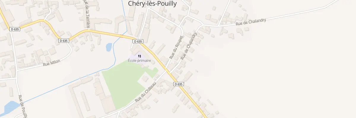 Plan du 2 Rue de Chalandry à Chéry-lès-Pouilly