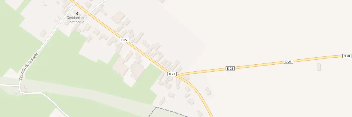 Plan du 55 Rue Charles de Gaulle à Wassigny