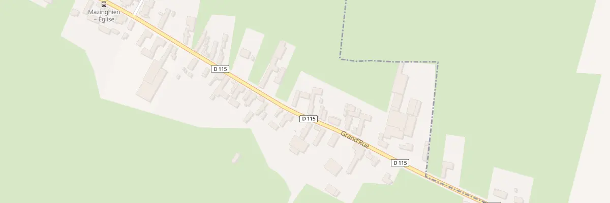 Plan du 42 Gr Grand Rue à Mazinghien