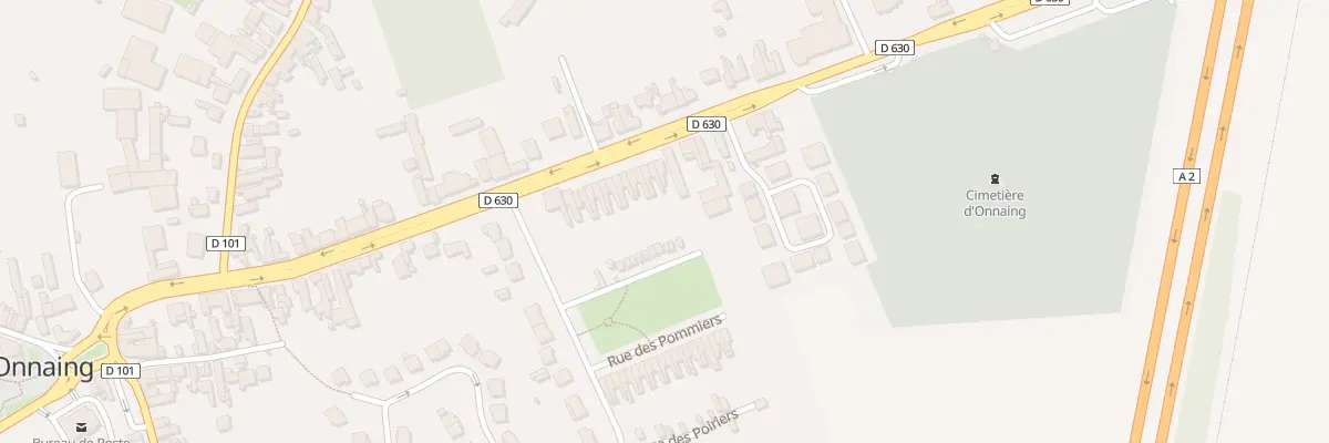 Plan du 360 Rue Jean Jaurès à Onnaing