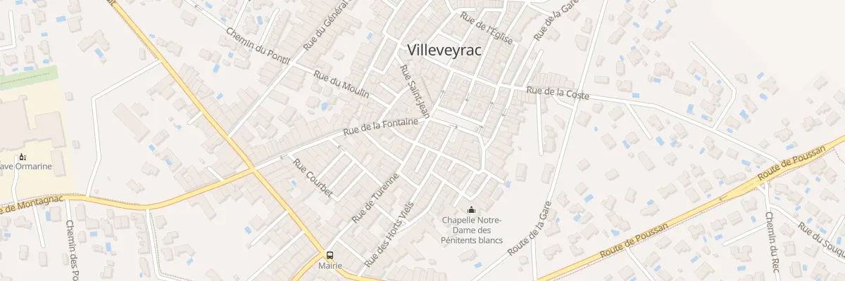 Plan du 42 Rue Turenne à Villeveyrac